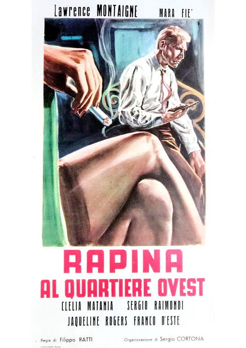 Movie poster for Rapina al Quartiere Ovest (1960)