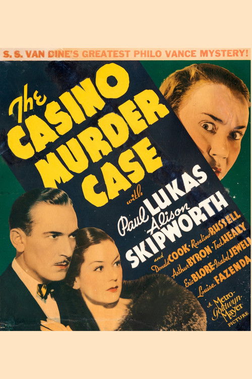 Movie poster for The Casino Murder Case (1935)
