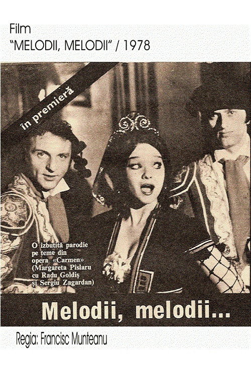 Movie poster for Melodii, melodii (1978)