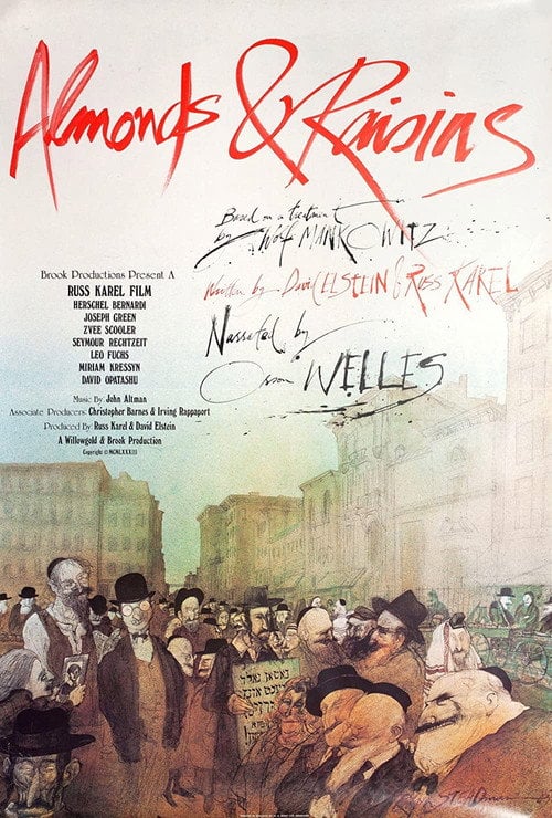 Movie poster for Almonds and Raisins (1984)
