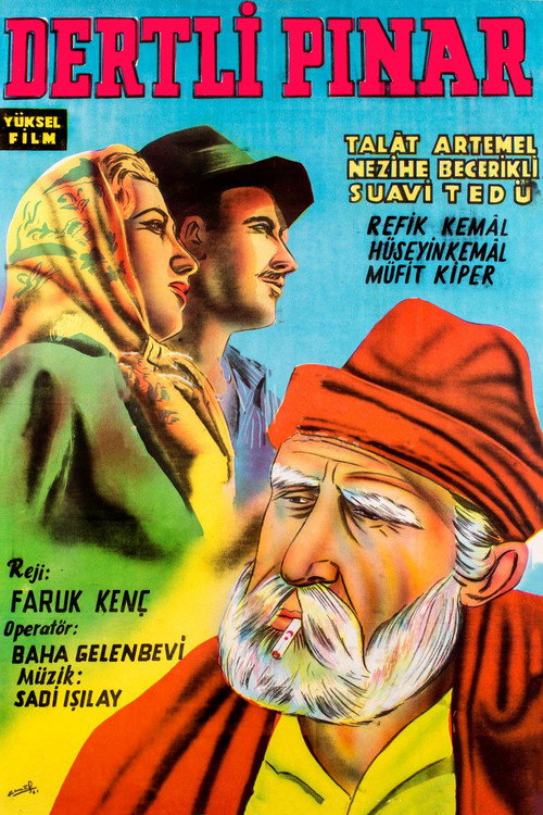 Movie poster for Dertli Pınar (1943)