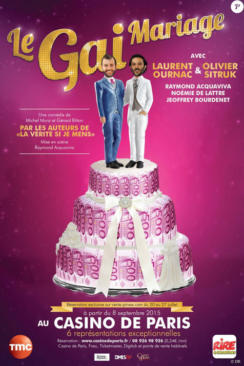 Movie poster for Le gai mariage (2015)