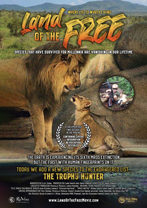 Movie poster for Land of the Free: Animal Trafficking Redefined (2020)