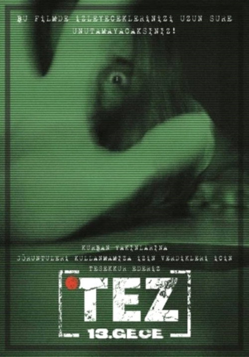 Movie poster for Tez 13. Gece (2019)