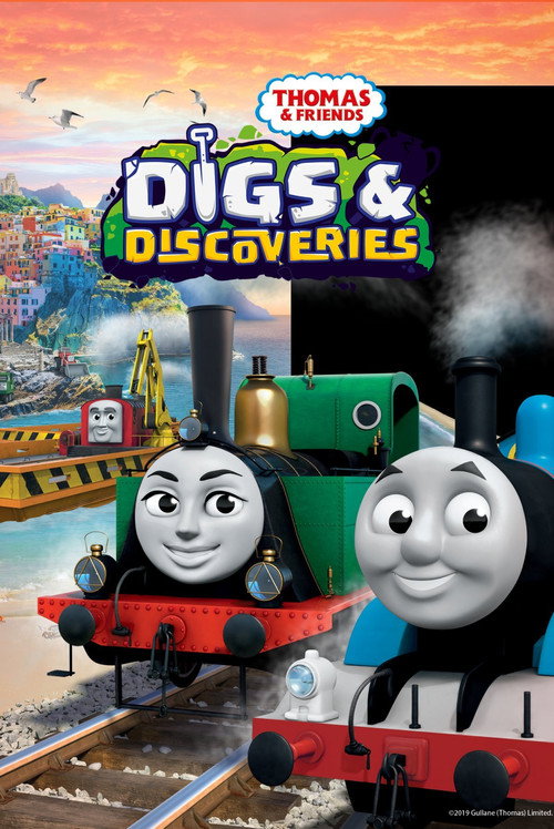 Movie poster for Thomas & Friends: Digs & Discoveries (2019)
