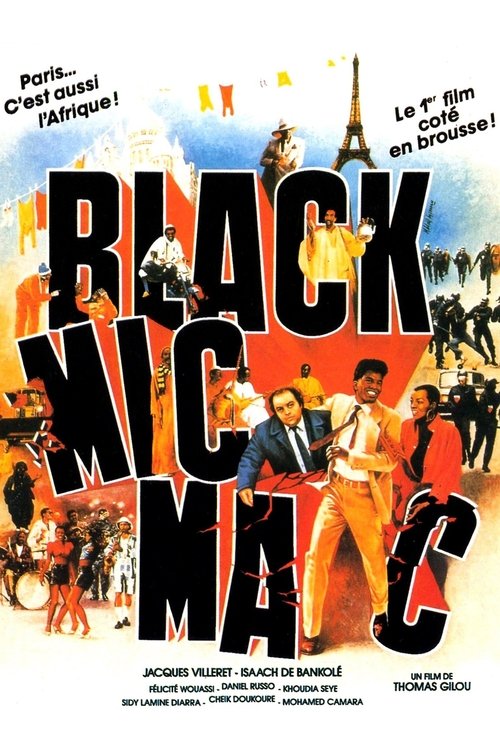Movie poster for Black Mic Mac (1986)