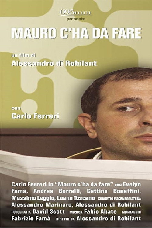 Movie poster for Mauro is Busy (2013)