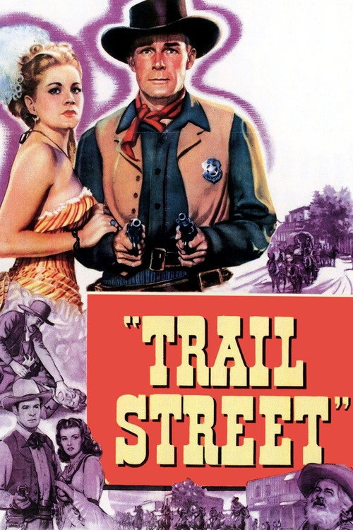 Movie poster for Trail Street (1947)
