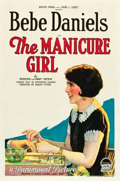 Movie poster for The Manicure Girl (1925)