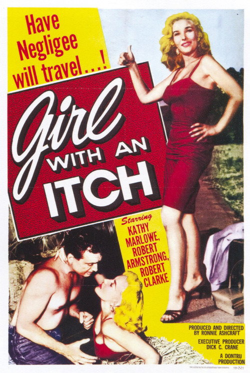 Movie poster for Girl with an Itch (1958)