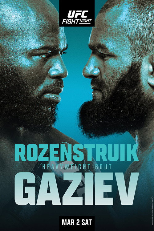 Movie poster for UFC Fight Night 238: Rozenstruik vs. Gaziev (2024)
