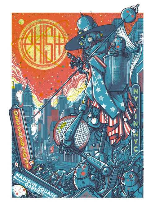 Movie poster for Phish 2016-12-31 Madison Square Garden, New York, NY (2016)