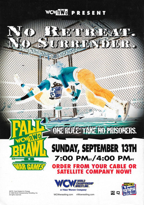 Movie poster for WCW Fall Brawl 1998 (1998)