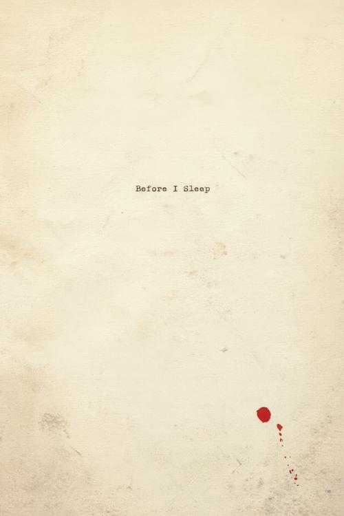 Before I Sleep poster