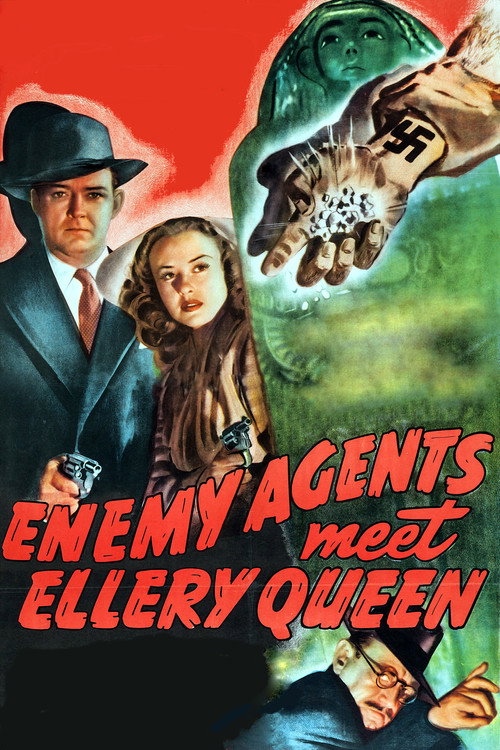 Movie poster for Enemy Agents Meet Ellery Queen (1942)