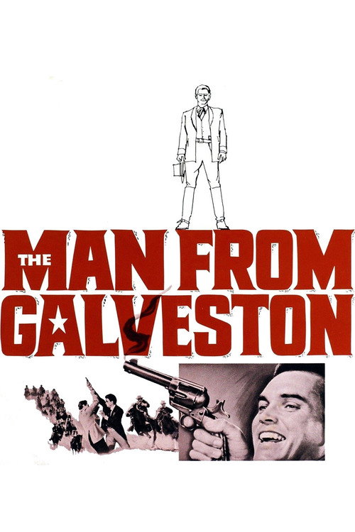 Movie poster for The Man from Galveston (1963)