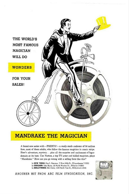 Movie poster for Mandrake the Magician (1954)