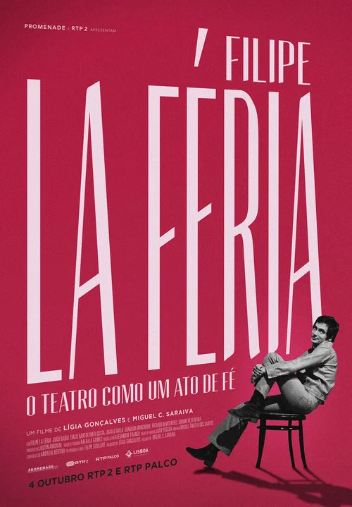 Movie poster for Filipe La Féria: O Teatro como um Ato de Fé (2025)