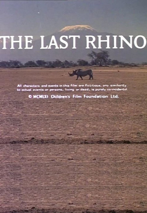 Movie poster for The Last Rhino (1961)