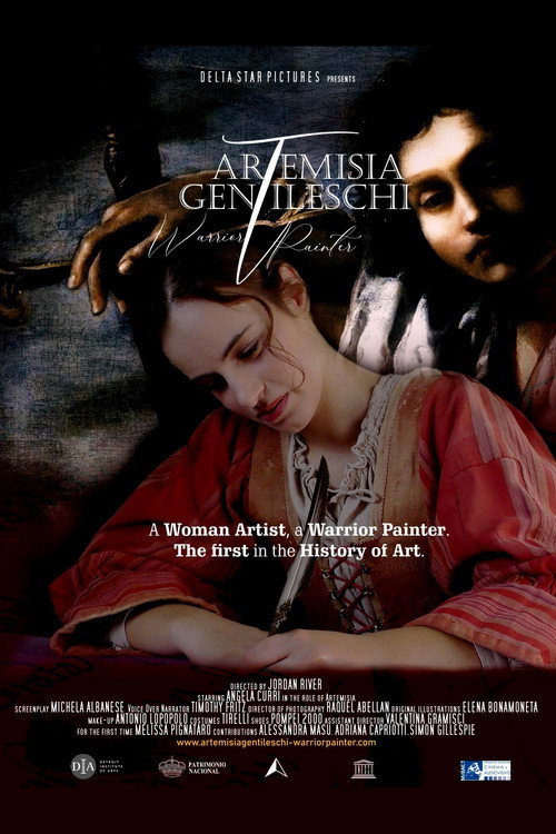 Movie poster for Artemisia Gentileschi, Warrior Painter (2020)