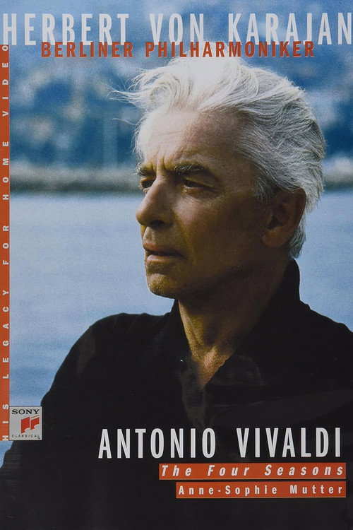 Movie poster for Vivaldi - The Four Seasons / Von Karajan, Mutter, Berlin Philharmonic (1990)