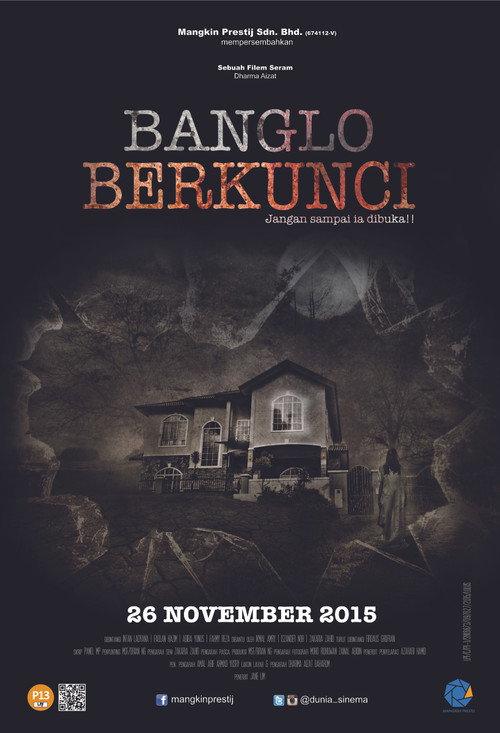 Movie poster for Banglo Berkunci (2015)