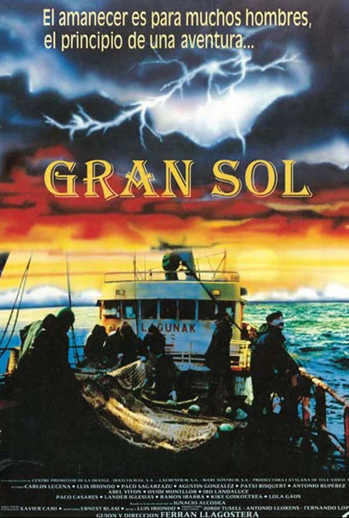 Movie poster for Gran sol (1989)