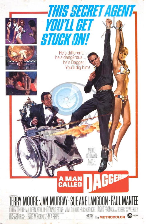 Movie poster for A Man Called Dagger (1968)
