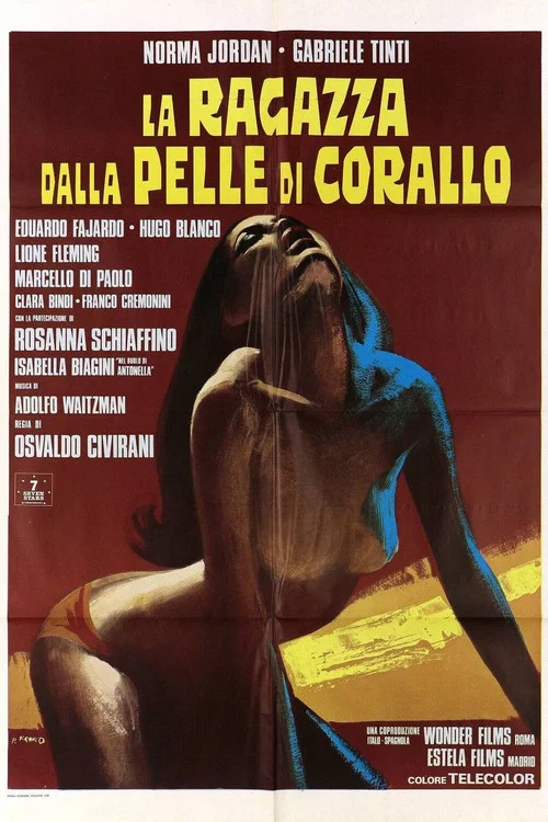 Movie poster for Girl With The Coral Skin (1976)