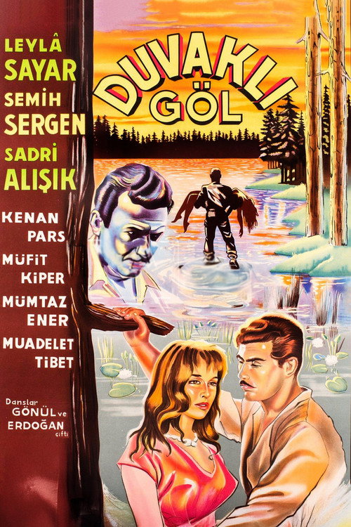 Movie poster for Duvaklı Göl (1958)