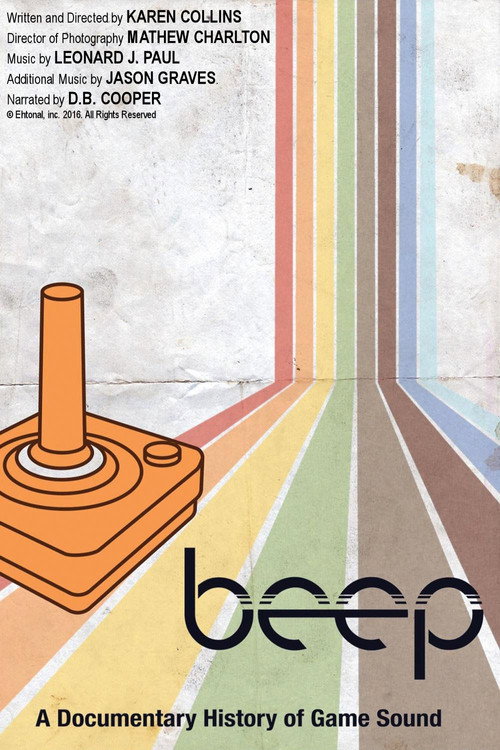 Movie poster for Beep: A Documentary History of Game Sound (2016)