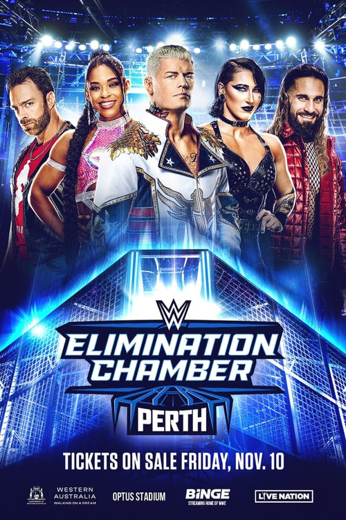 Movie poster for WWE Elimination Chamber 2024: Perth - Kickoff (2024)