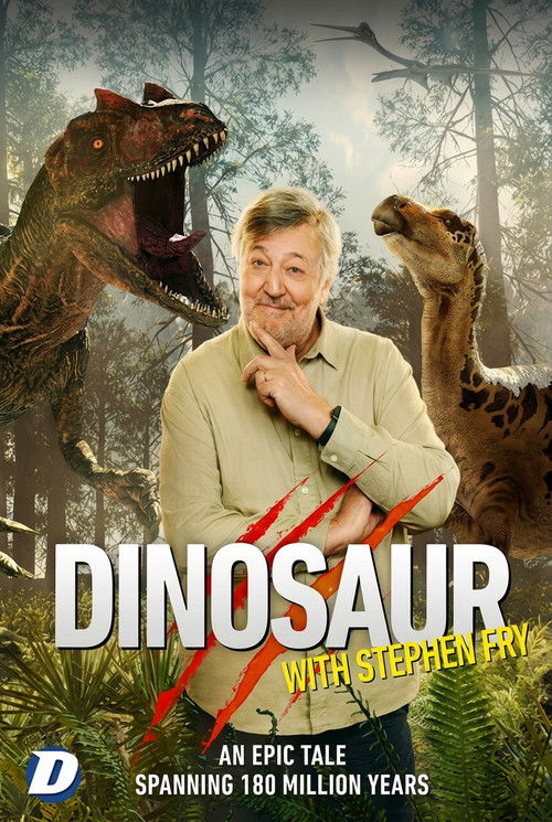 Dinosaur with Stephen Fry poster