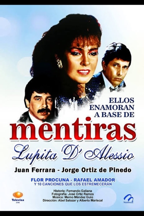 Movie poster for Mentiras (1986)