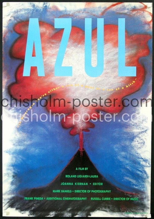 Movie poster for Azul (1990)