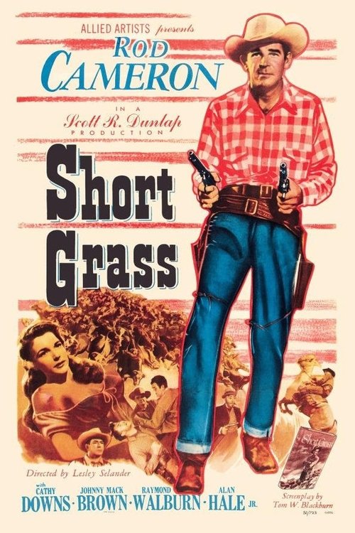 Movie poster for Short Grass (1950)