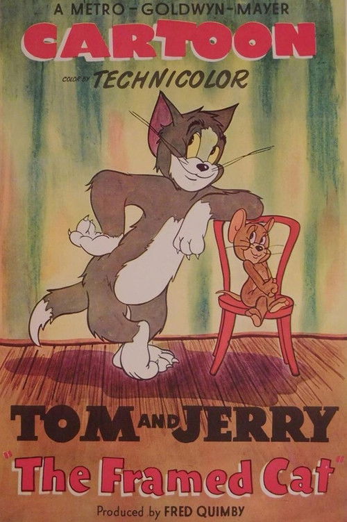 Movie poster for The Framed Cat (1950)