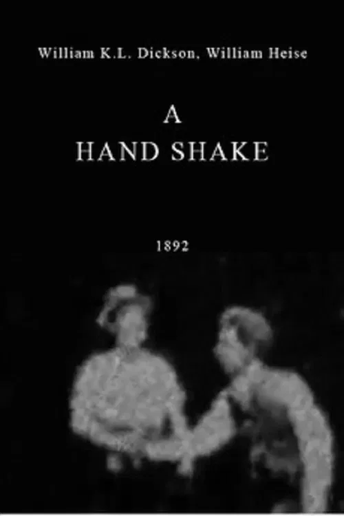 Movie poster for A Hand Shake (1892)