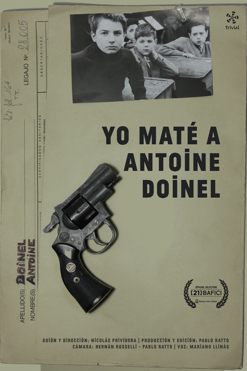 Movie poster for I shot Antoine Doinel (2019)