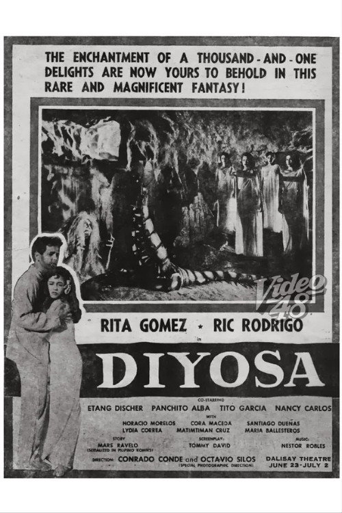 Movie poster for Diyosa (1957)