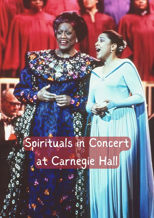 Movie poster for Spirituals in Concert (1990)