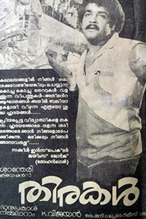 Movie poster for Thirakal (1984)