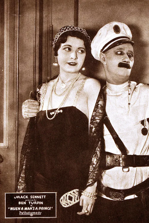 Movie poster for When a Man's a Prince (1926)