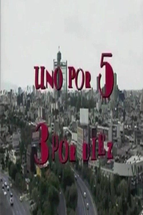 Movie poster for Uno por 5, 3 por diez (1992)