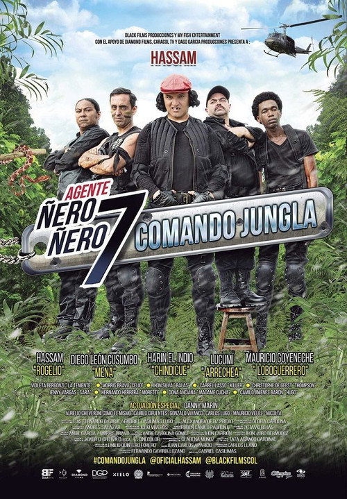 Movie poster for Agente Ñero Ñero 7: Comando jungla (2017)