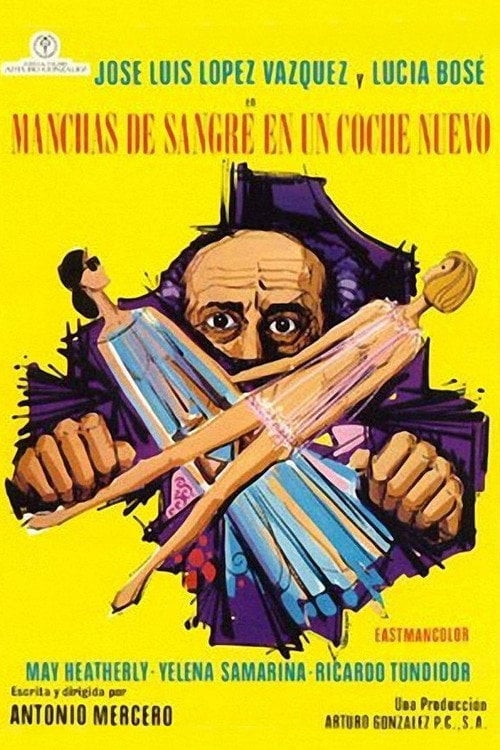 Movie poster for Blood Stains in a New Car (1975)