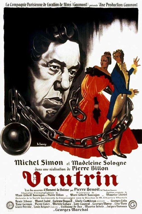 Movie poster for Vautrin the Thief (1943)