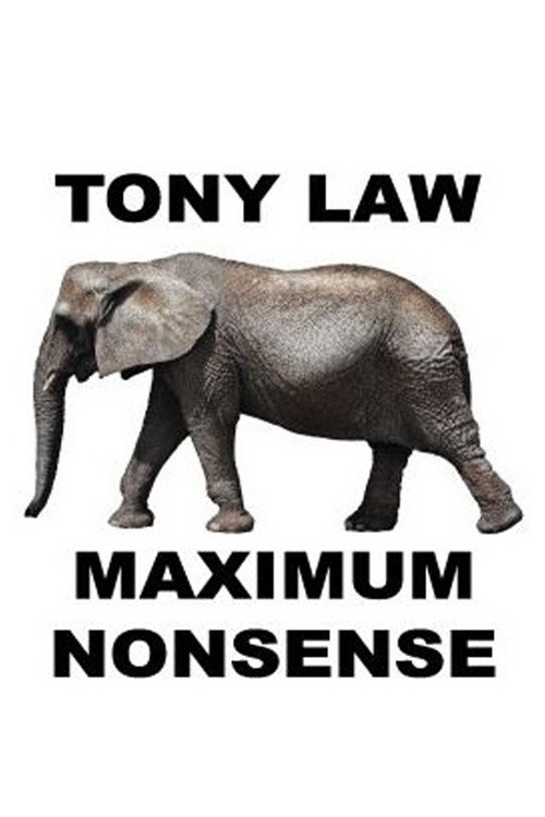 Movie poster for Tony Law: Maximum Nonsense (2013)