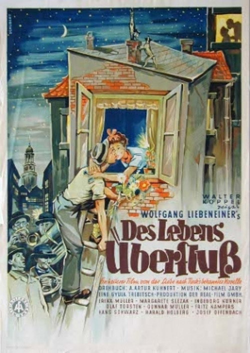 Movie poster for Des Lebens Überfluß (1950)
