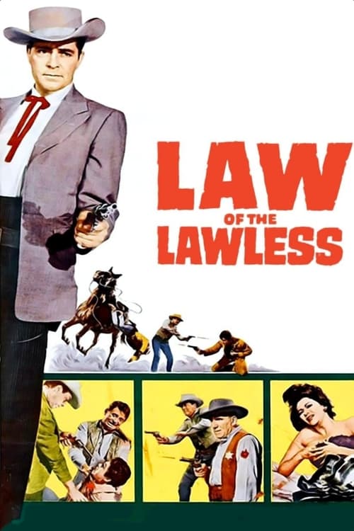 Movie poster for Law of the Lawless (1964)
